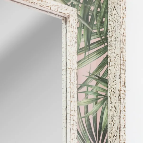 Decorative Mirrors-Kirkland's Home Tropical Leaf Print Mirror