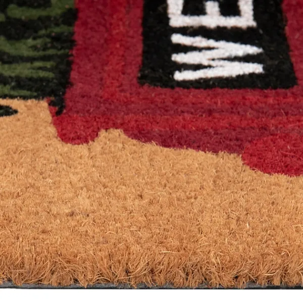 Doormats-Kirkland's Home Truck Welcome Doormat Brown/Red