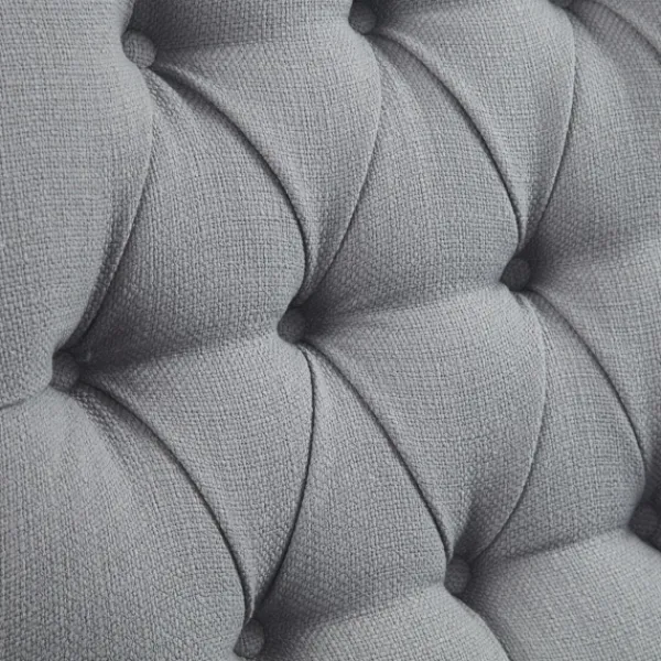 Accent Chairs-Kirkland's Home Tufted Back Nailhead Trim Recliner Armchair Gray