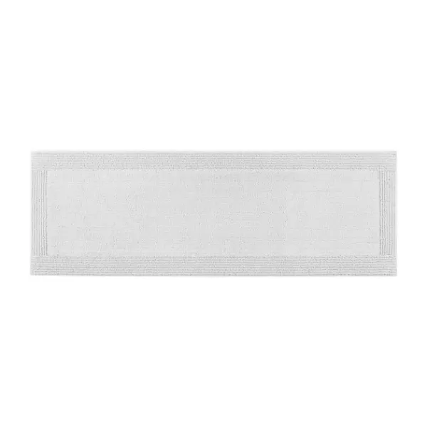 Bathroom Rugs-Kirkland's Home Tufted Reversible Bath Runner Gray