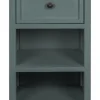 Accent & End Tables-Kirkland's Home Turquoise Slim Wooden 2-Shelf Side Table Green