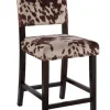 Bar Stools & Counter Height Stools-Kirkland's Home Udder Madness Counter Stool Brown