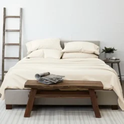 Bed Sheets-Kirkland's Home Ultra Soft 6-Pc. King Sheet Set Ivory