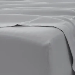 Bed Sheets-Kirkland's Home Ultra Soft 4-Pc. Queen Sheet Set Gray