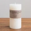 Candles-Kirkland's Home Unscented Pillar Candle, 6 In. Ivory