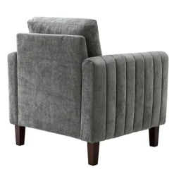 Accent Chairs-Kirkland's Home Upholstered Club Accent Chair Gray