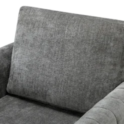 Accent Chairs-Kirkland's Home Upholstered Club Accent Chair Gray