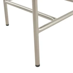 Bar Stools & Counter Height Stools-Kirkland's Home Upholstered Low Back Counter Stool Gray