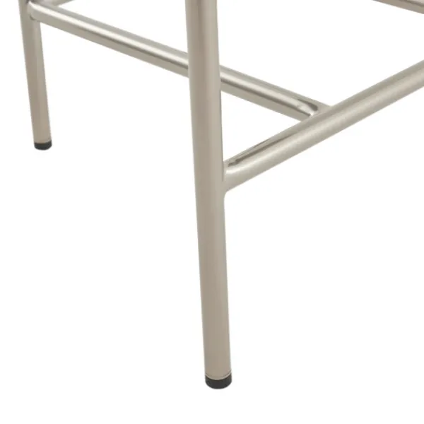 Bar Stools & Counter Height Stools-Kirkland's Home Upholstered Low Back Counter Stool Gray