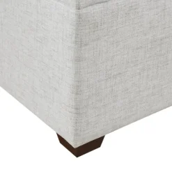 Sofas & Loveseats-Kirkland's Home Upholstered Modular Armless Accent Chair Ivory