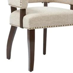 Dining Chairs-Kirkland's Home Upholstered Tufted Dining Chairs, Set Of 2 Ivory