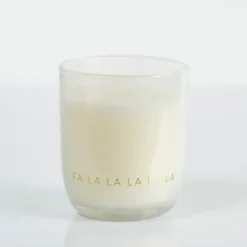 Candles-Kirkland's Home Vanilla Spice Fa La La Jar Candle White