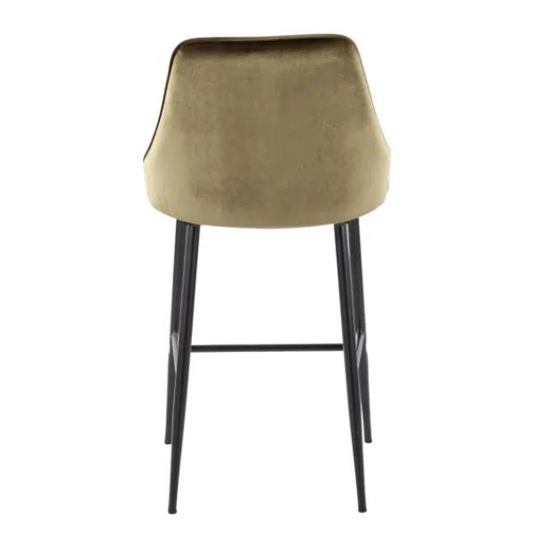 Bar Stools & Counter Height Stools-Kirkland's Home Velvet Upholstered Counter Stools, Set Of 2 Green