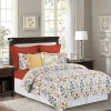 Quilts-Kirkland's Home Victoria'S Garden 3-Pc. Full/Queen Quilt Set White/Multi