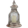 Lanterns-Kirkland's Home Vintage Cafe Lantern, 10 In. White