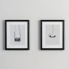Framed Art-Kirkland's Home Vintage Camera & Phone 2-Pc. Framed Art Print Set White