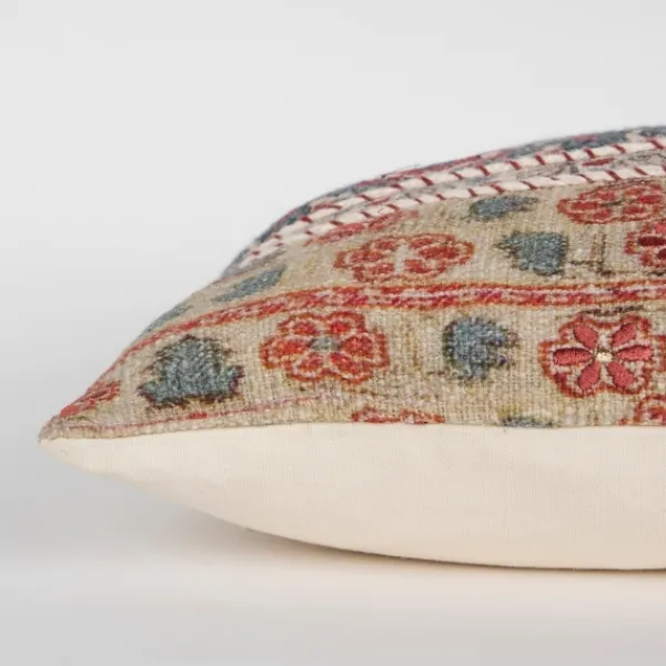 Pillows-Kirkland's Home Vintage Prints Cotton Lumbar Pillow Multi