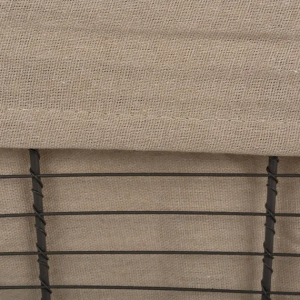 Baskets & Boxes-Kirkland's Home Vintage Wire Baskets With Taupe Liner, Set Of 3 Tan