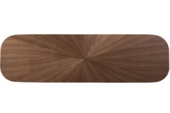 Console Tables-Kirkland's Home Walnut Wood Frame Splayed Legs Console Brown