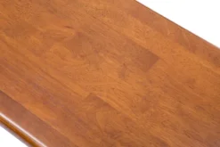 Dining Chairs-Kirkland's Home Walnut Wooden Dining Bench Brown