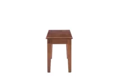 Dining Chairs-Kirkland's Home Walnut Wooden Dining Bench Brown