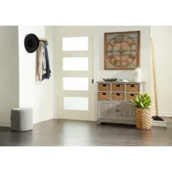 Hooks-Kirkland's Home Warm Brown Industrial Iron Wall Hooks