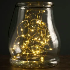 Decorative Accents-Kirkland's Home Warm Mini String Lights, 32 Ft. Gold