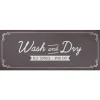 Kitchen & Floor Mats-Kirkland's Home Wash And Dry Floor Mat, 24X60 Gray