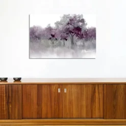 Canvas Art-Kirkland's Home Water'S Edge Ii Giclee Canvas Art Print, 40X26 Purple/White