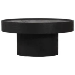Coffee Tables-Kirkland's Home Watson Wood Coffee Table Black