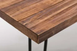 Coffee Tables-Kirkland's Home Weather Fir Wood And Hairpin Legs Coffee Table