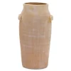 Vases-Kirkland's Home Weathered Terracotta Vase, 15 In. Brown