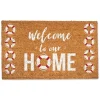 Doormats-Kirkland's Home Welcome To Our Home Nautical Doormat Tan/White/Red