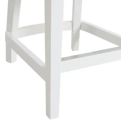Bar Stools & Counter Height Stools-Kirkland's Home White And Swivel Counter Stools, Set Of 2 Gray