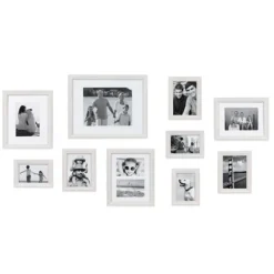 Gallery Wall Frames-Kirkland's Home White Bordeaux 10-Pc. Gallery Wall Frame Set