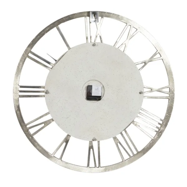 Clocks-Kirkland's Home White Cambrie Ceramic Wall Clock