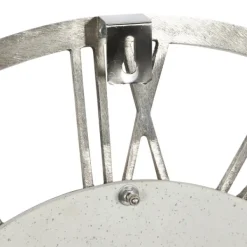 Clocks-Kirkland's Home White Cambrie Ceramic Wall Clock