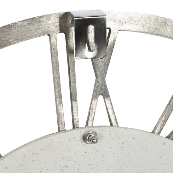 Clocks-Kirkland's Home White Cambrie Ceramic Wall Clock