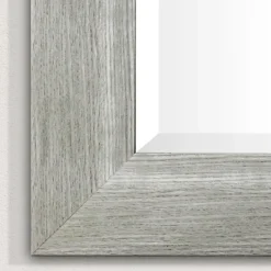 Full Length & Floor Mirrors-Kirkland's Home White Driftwood Framed Leaner Mirror