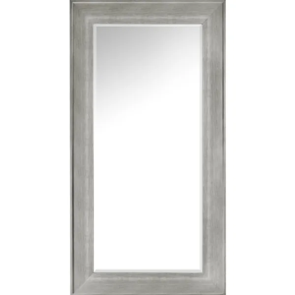 Full Length & Floor Mirrors-Kirkland's Home White Driftwood Framed Leaner Mirror