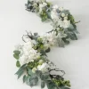Arrangements & Greenery-Kirkland's Home White Hydrangea Garland White/Green