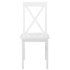 Dining Sets-Kirkland's Home White Solid Wood 5-Pc. Dining Set