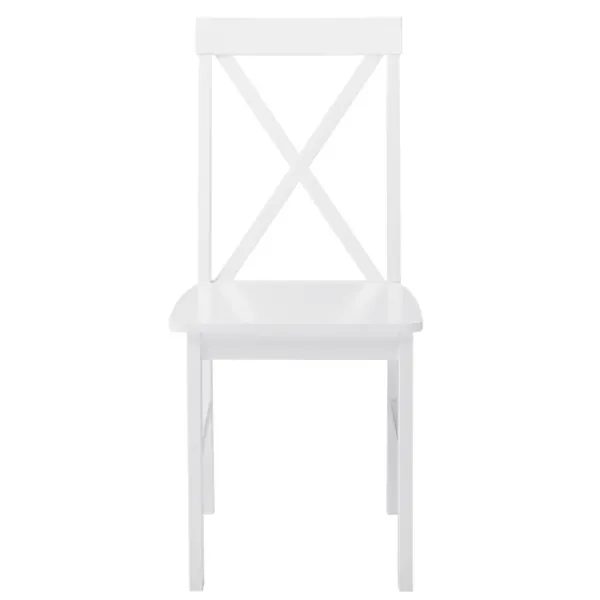 Dining Sets-Kirkland's Home White Solid Wood 5-Pc. Dining Set