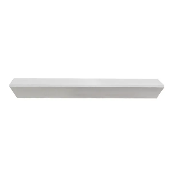 Shelves-Kirkland's Home White Wedge Wood Large Floating Shelf