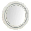 Decorative Mirrors-Kirkland's Home White Wood Aislinn Wall Mirror