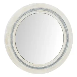 Decorative Mirrors-Kirkland's Home White Wood Aislinn Wall Mirror