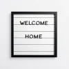 Memo & Chalkboards-Kirkland's Home White Wood Shiplap Letterboard White/Black