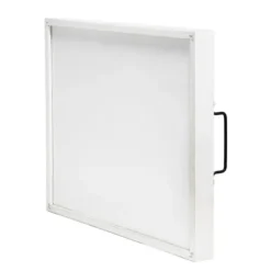 Decorative Trays-Kirkland's Home Whitewash Family Wooden Tray White/Black