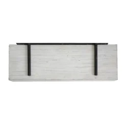 Shelves-Kirkland's Home Whitewashed Wood Floating Shelf, 24 In.