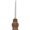 Candle Holders-Kirkland's Home Whitewashed Wood Taper Candle Holder, 5 In. Tan/Brown